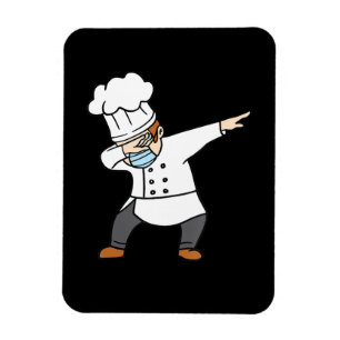 Íman Dabbing Pizza Chef Baker Pizzabaker Dab presente