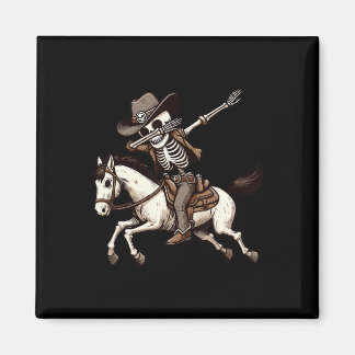 Íman Dabbing Skeleton Cowboy Halloween Costume Kids Boy