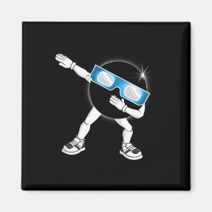 Íman Dabbing Total Solar Eclipse 2024 Totality Dab Boys