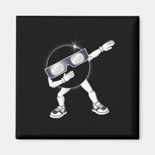 Íman Dabbing Total Solar Eclipse 2024 Totality Dab Boys