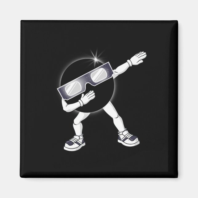 Íman Dabbing Total Solar Eclipse 2024 Totality Dab Boys (Frente)