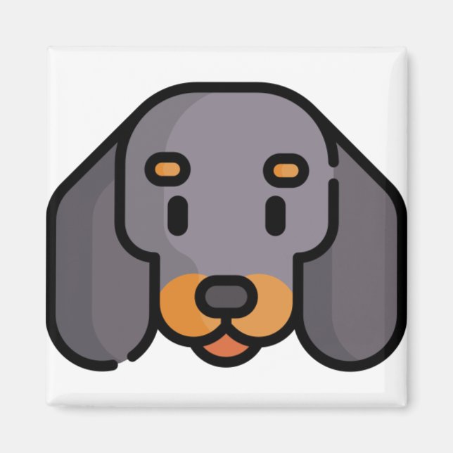 Íman Dachshund (Frente)