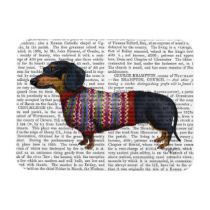 Íman Dachshund Com Doce