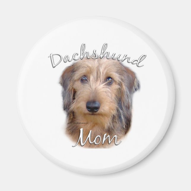 Íman Dachshund (com fio) Mãe 2 (Frente)