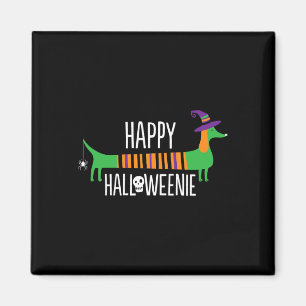 Íman Dachshund Happy Halloweenie Cute Dog Halloween Par