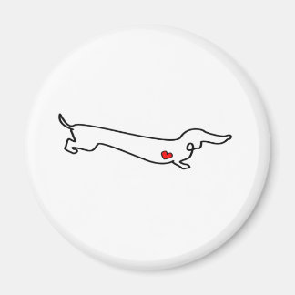 Íman Dachshund Love