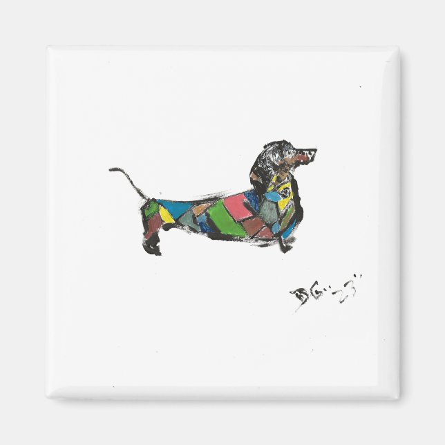 Íman Dachshund Magnet (Frente)