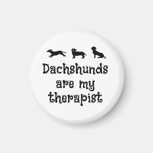 Íman Dachshunds são meu Terapeuta Cachorrinho Dachshund
