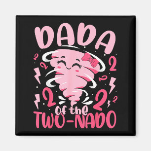 Íman Dada do tornado de dois-nado tema de 2º aniversári