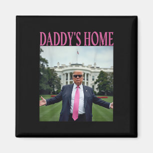 Íman Daddam Home Trump Shirt Para Homens Mulheres Crian