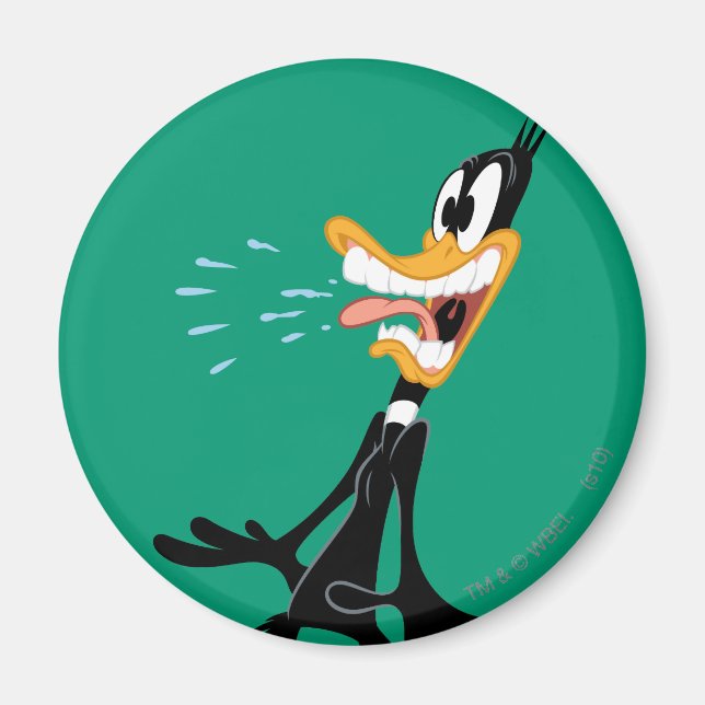 Íman DAFFY DUCK™ assustado (Frente)