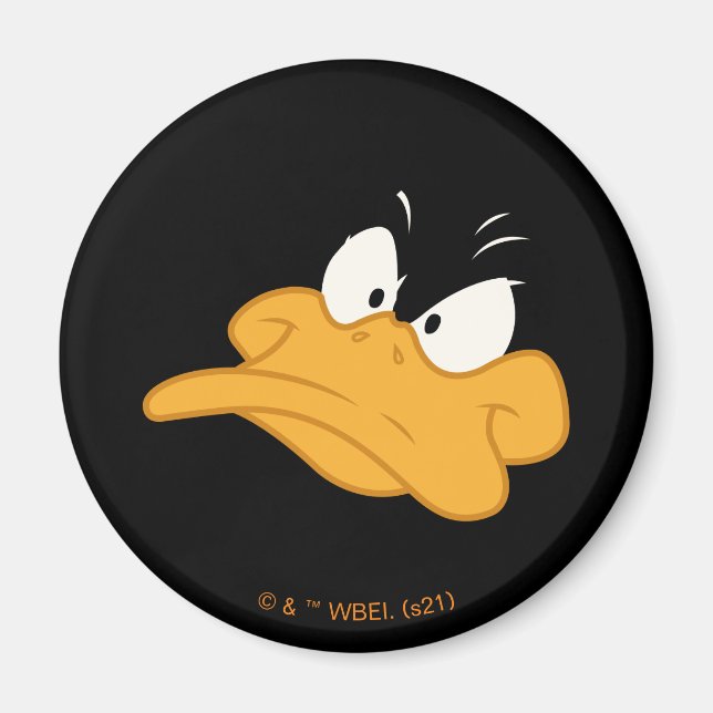 Íman DAFFY DUCK™ - Face Zangada (Frente)