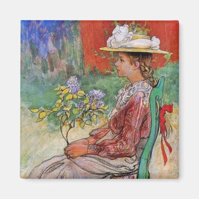 Íman Dagmar no Jardim (Frente)