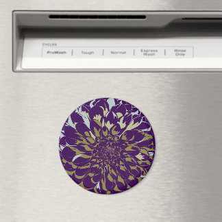 Íman Dahlia flower refrigerator magnet