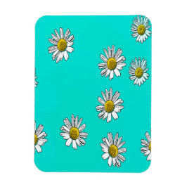 Íman Daisies desenhadas