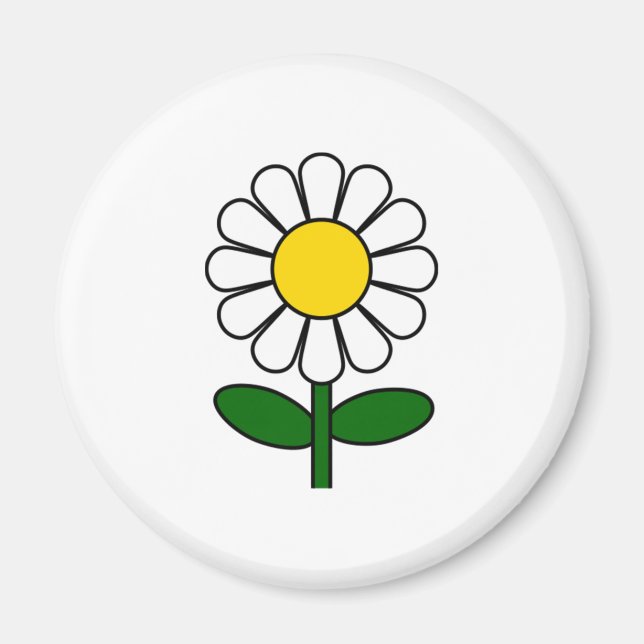Íman Daisy Flower (Frente)