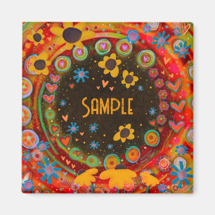 Íman "Daisy Flowers" "Inspirivity Magnet