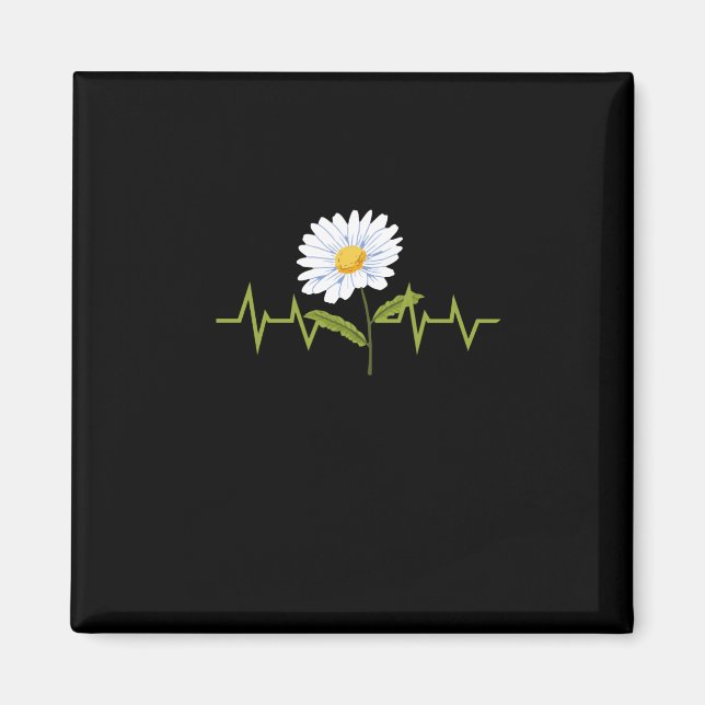 Íman Daisy Heartbeat (Frente)