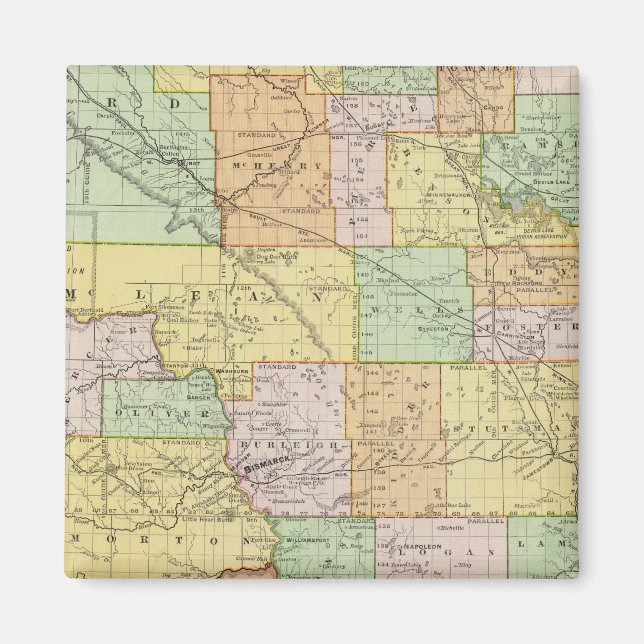 Íman Dakota do Norte (Frente)