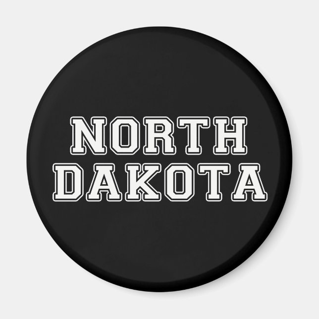 Íman Dakota do Norte (Frente)