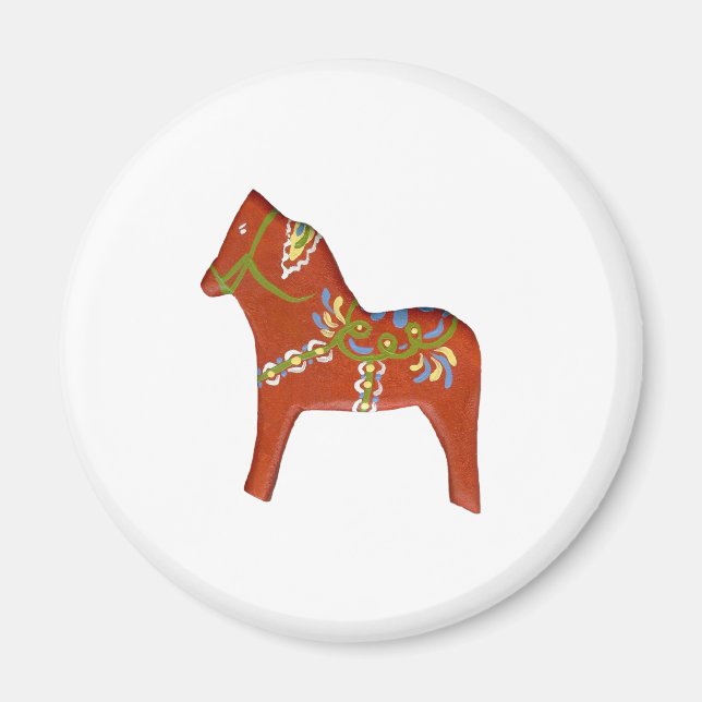 Íman Dala Horse Magnet (Frente)