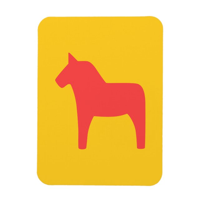Íman Dala Horse Photo Magnet (Vertical)