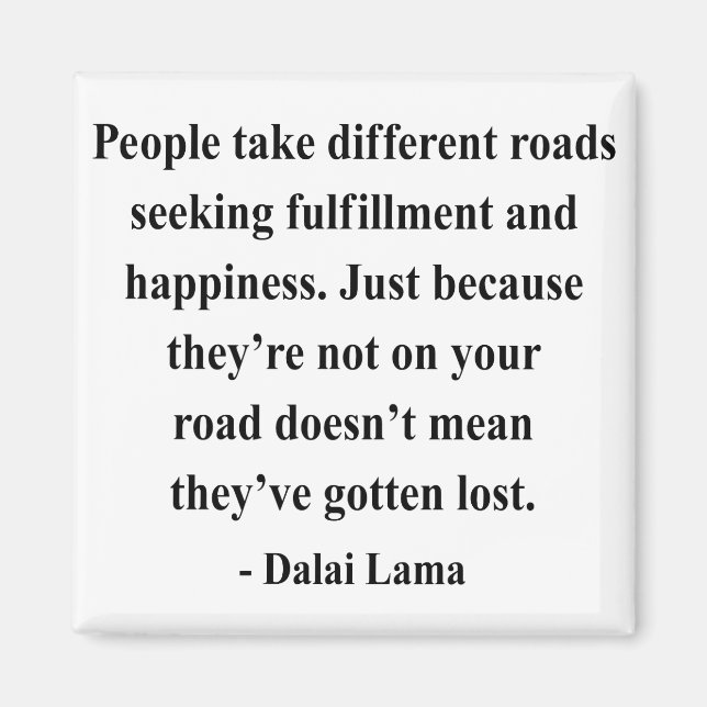 Íman dalai lama citação 1a (Frente)