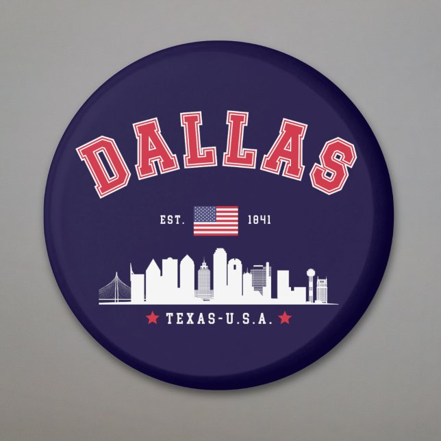 Íman Dallas Skyline Heritage (Criador carregado)