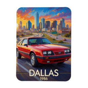 Íman Dallas Texas Desempenho na Rodovia 1986