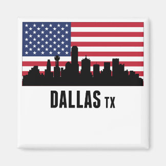 Íman Dallas TX American Flag