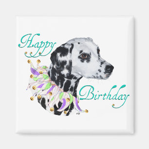 Íman Dálmata Feliz Aniversário