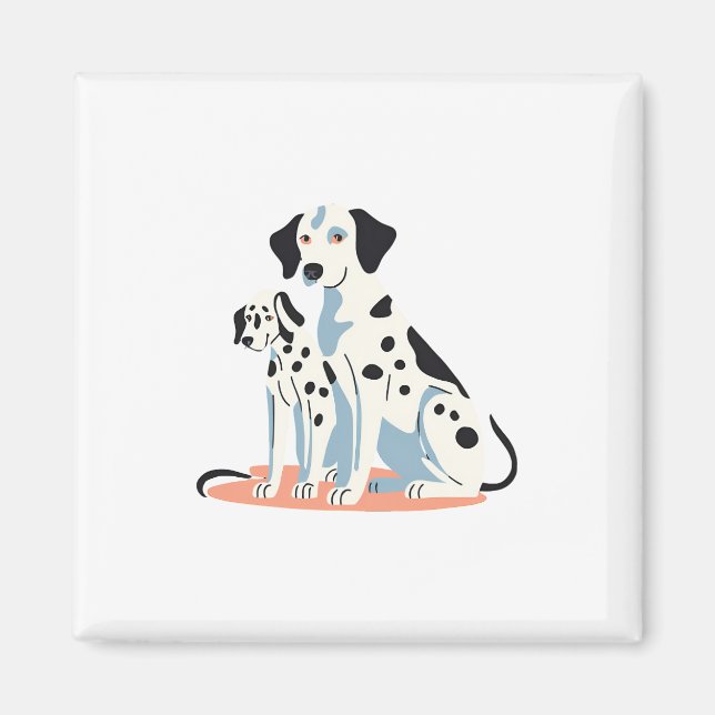 Íman dalmatian magnet (Frente)