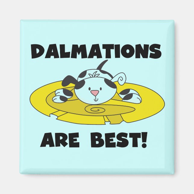Íman Dalmations é os melhores t-shirt e presentes (Frente)