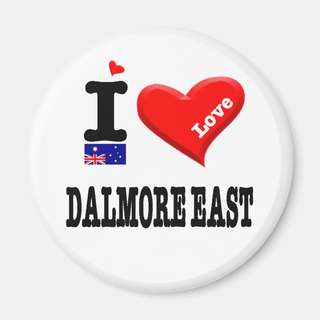 Íman DALMORE EAST - I Love (Frente)