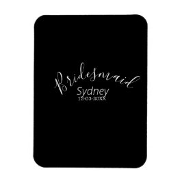 Íman Dama de honra despedida de solteira adicionar nome