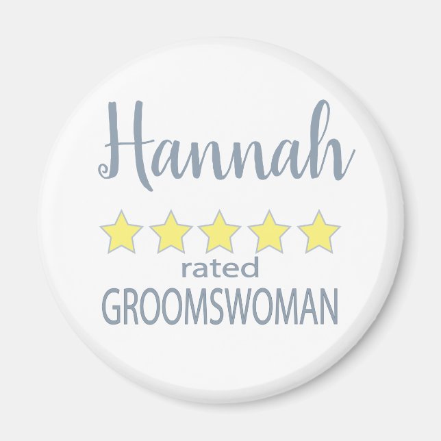Íman Damas de honra e festa de casamento 5 estrelas (Frente)