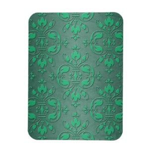 Íman Damasceno de Duas Cores Verde Chique