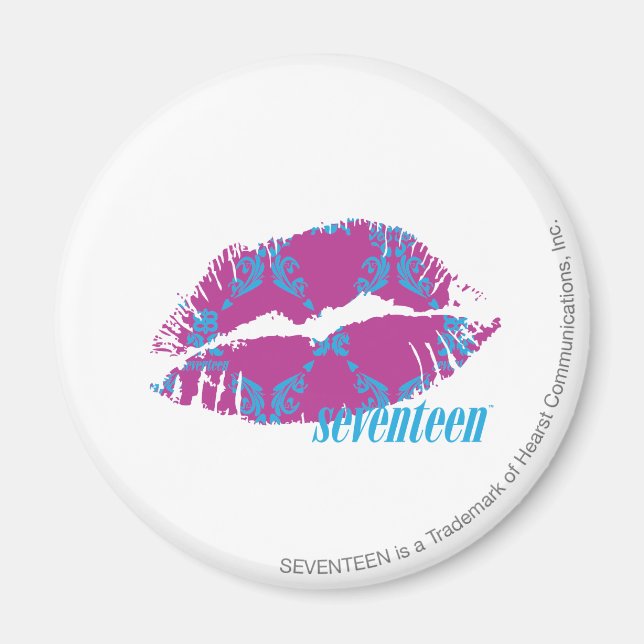 Íman Damask Aqua-Purple (Frente)