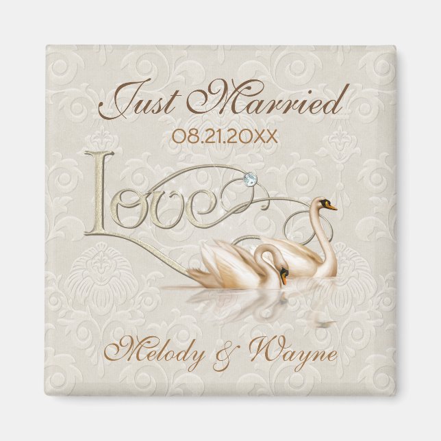 Íman Damask Elegance (Frente)