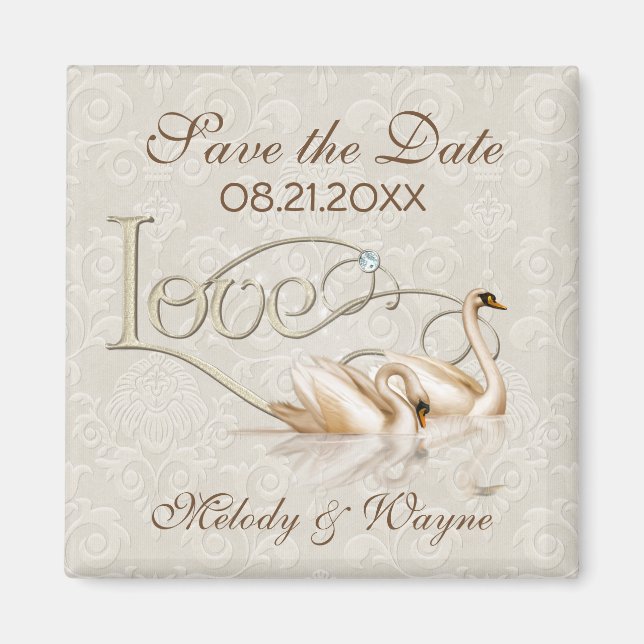 Íman Damask Elegance (Frente)