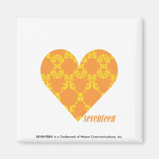 Íman Damask Orange-Yellow 2 (Frente)