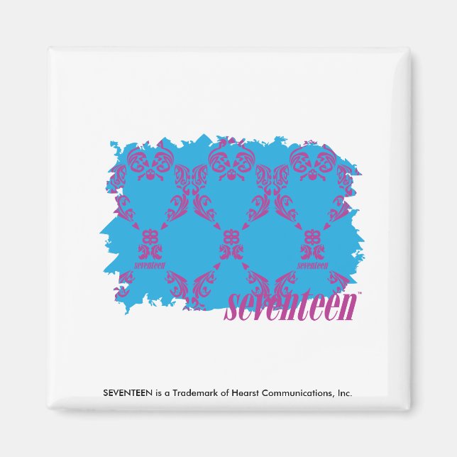 Íman Damask Purple-Aqua 4 (Frente)