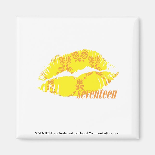 Íman Damask Yellow-Orange (Frente)