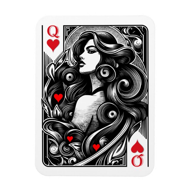 Íman Dame de cœur à vous l'honneur  (Vertical)