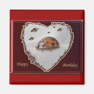 Íman Damybug Happy Birthday Magnet