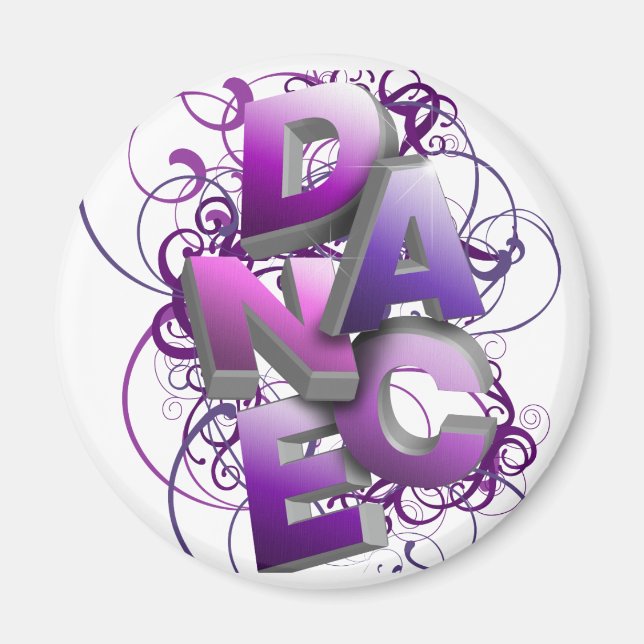 Íman Dança 3D (Verão) (Frente)