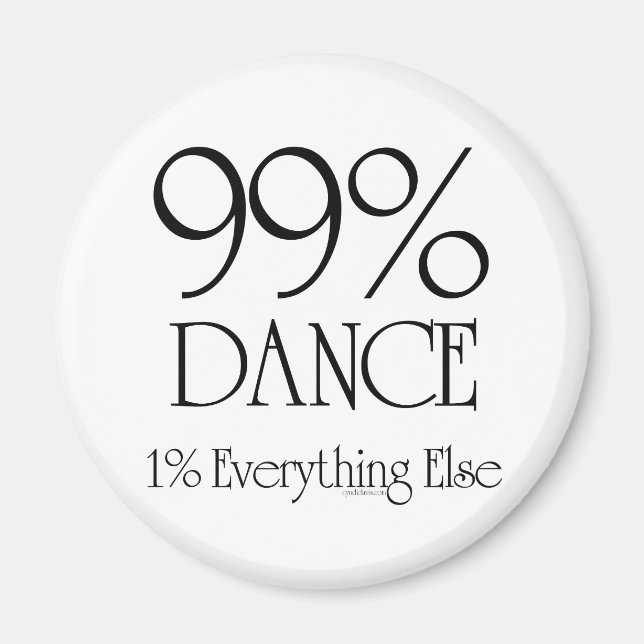 Íman Dança de 99% (Frente)