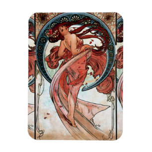 Íman Dança de Alfons Mucha 1898