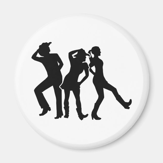 Íman Dança de linha (Frente)