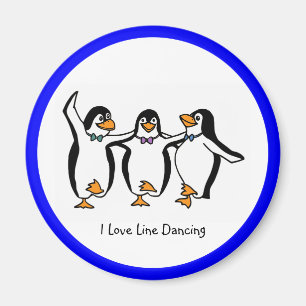 Íman Dança de linha: Pinguins dançantes